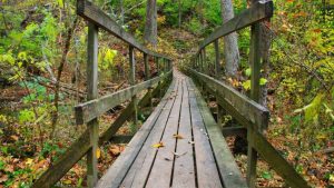The ridge at Glen Helen Nature Preserve is just one of the features that makes the location so desireable.