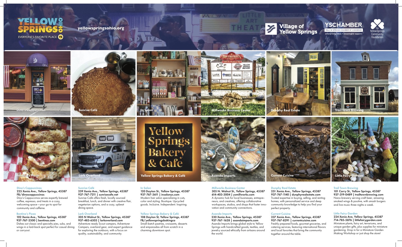 Yellow Springs Shines in Commemorative Edition As Best Hometown by Ohio Magazine ​