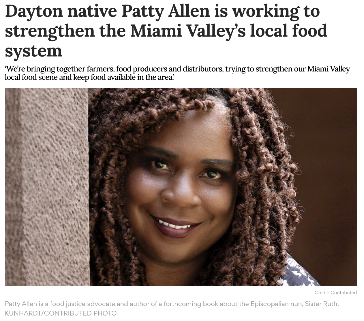 Patty Allen of Bipoc Food and Farming Network Celebrated as Published Author